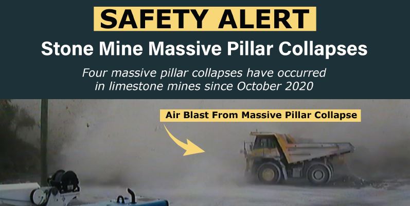 Four pillar mine collapsesin a short period of time.
