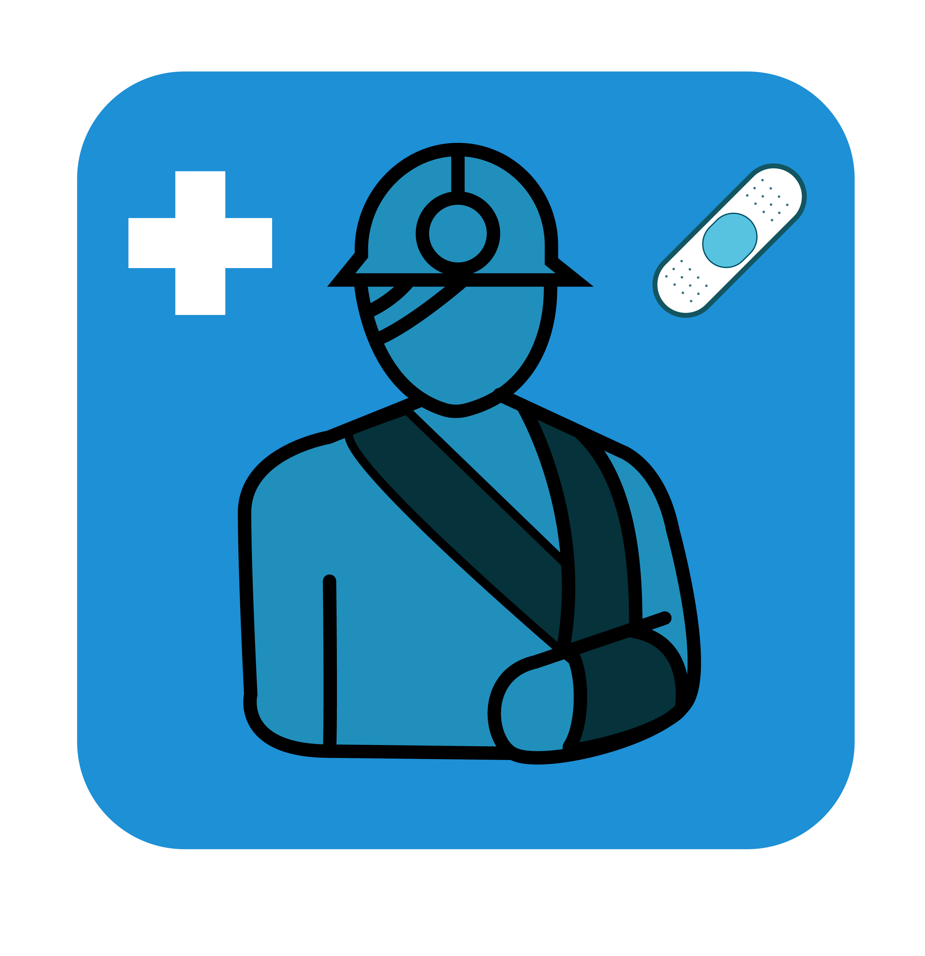 accident injury icon