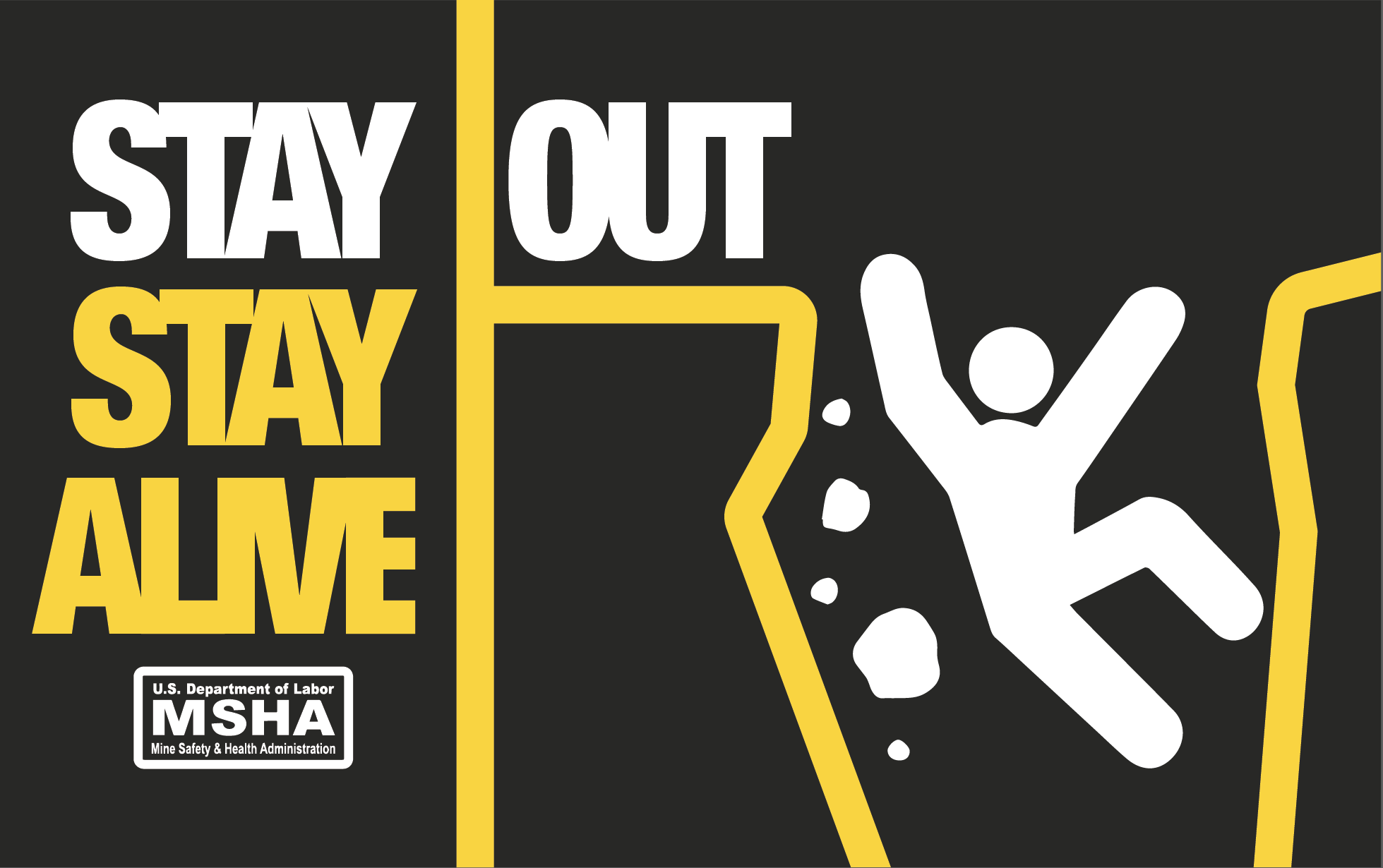 MSHA Stay Out Stay Alive Logo for 2021