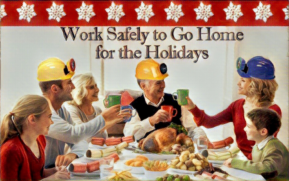 Work Safely To Go Home For The Holidays