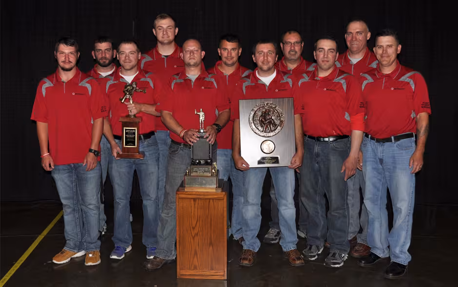 1st Place Mine Rescue overall - Wellmore Coal Co - Red Team - 3
