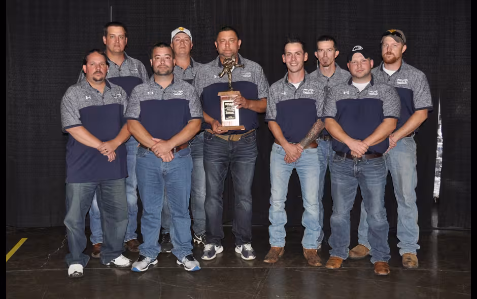 2nd Place Mine Rescue Overall - CNXC Resources Harvey Grey Team - 2