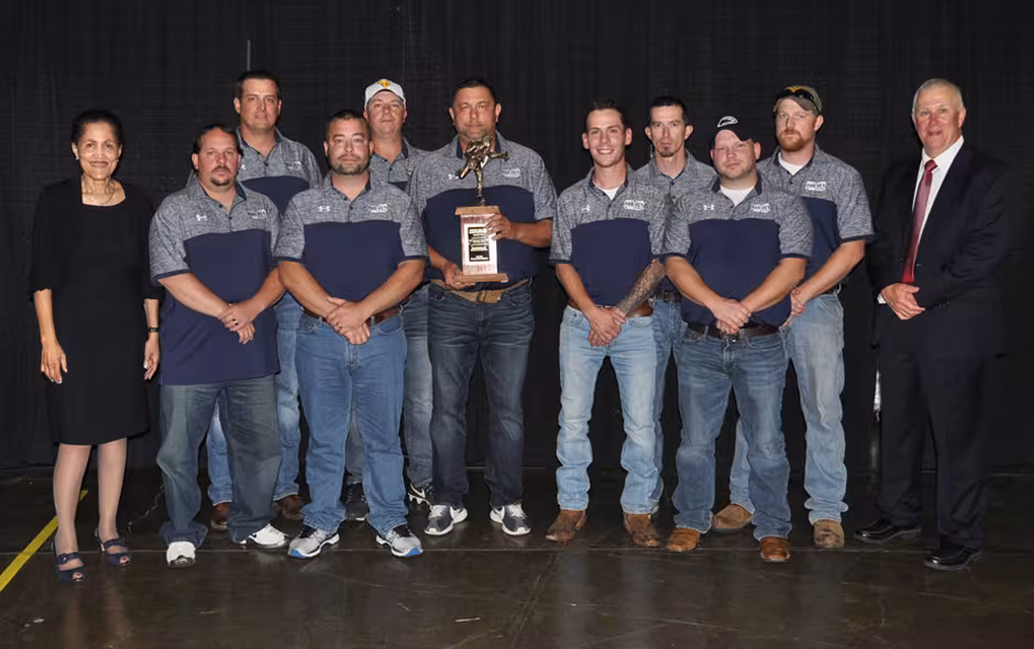 2nd Place Mine Rescue Overall - CNXC Resources Harvey Grey Team -1