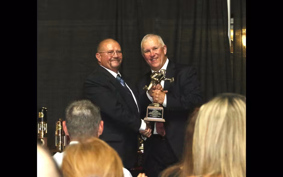 Hall of fame - Lavon Turpin on stage