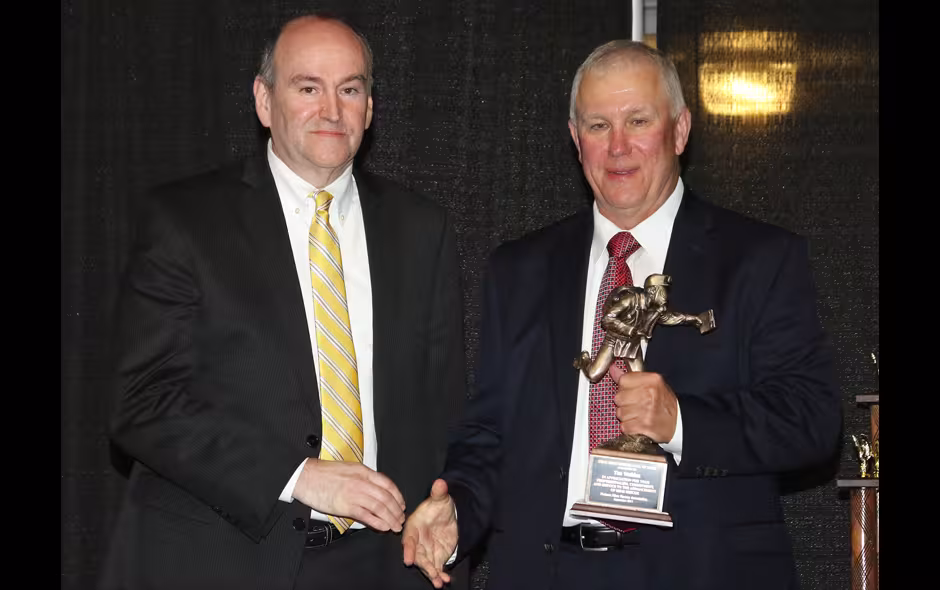 Hall of fame - Tim Watkins on stage