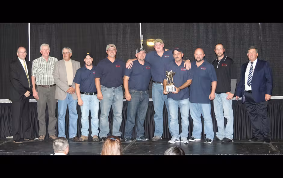 Mine Rescue Day One Winner - Southern Pocahontas Cherokee on stage