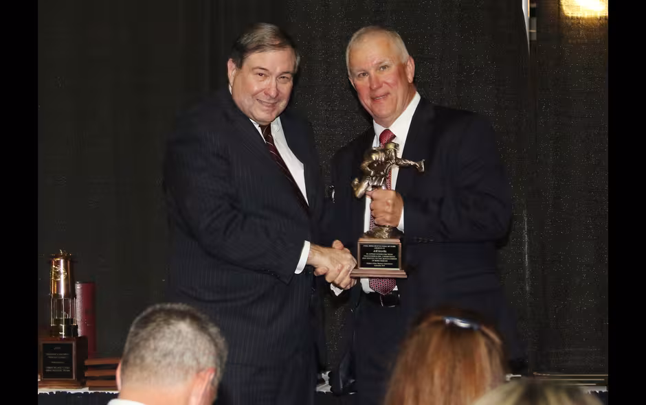 Special Service Award - Jeff Kravitz on stage