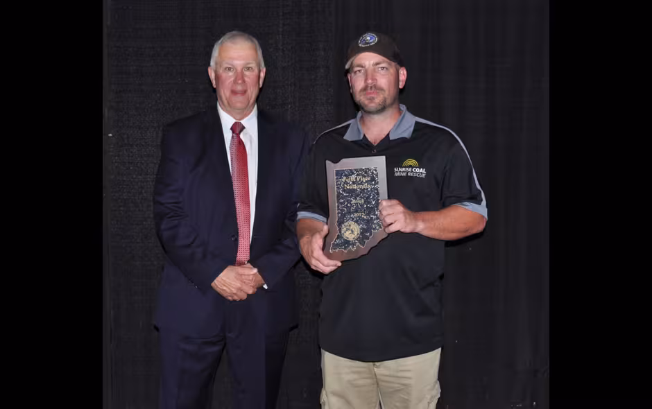 State Awards Indiana - BioPak 240R - Sunrise Coal - Steve Earle