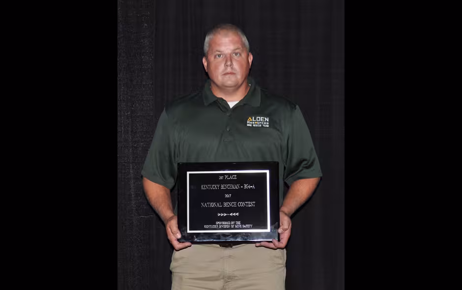 State Awards Kentucky - Bench BG4 - Alden Resources LLC - Travis Truett - 1