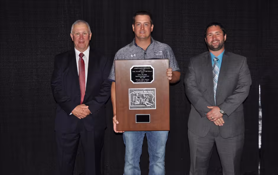 State Awards Pennsylvania - Bench BG4 - Cumberland Contura LLC, Cumerland JC - Chris Lewis