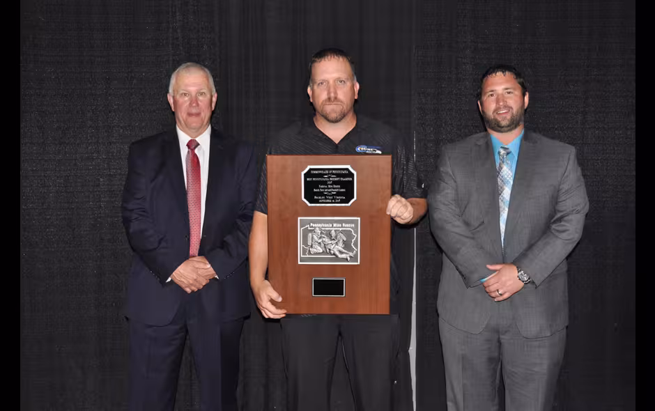 State Awards Pennsylvania - Preshift - Cumberland Contura LLC, Cumerland JC - Chris Lewis