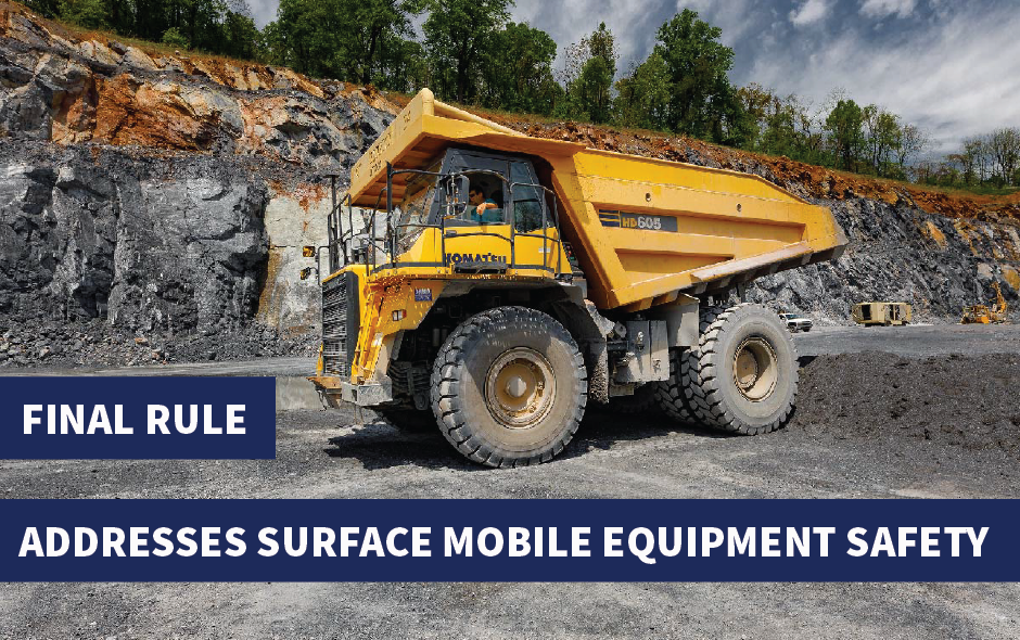 Final Rule addresses mobile equipment safety