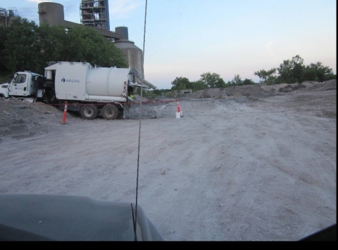 MNM Serious Accident Alert scene plant truck MNM Serious Accident Alert scene