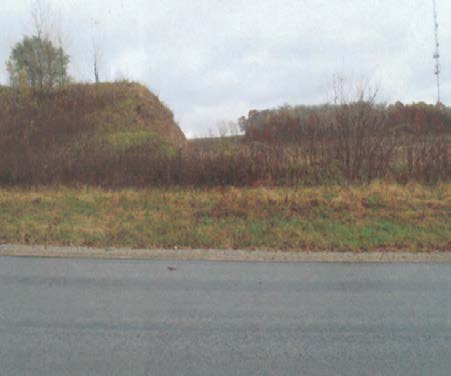 Unassuming side of road that has sudden and long drop