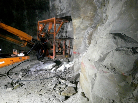 On September 2, 2025, a blaster was loading holes from the ground when a piece of rock fell from the roof and struck him.  The blaster died from his injuries.