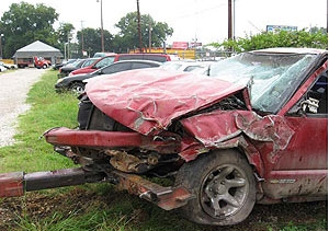 Secnod Photo of Accident Scene Described in the Paragraph Above