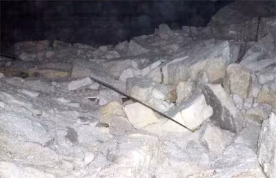 Photo of Accident Scene Described in the Paragraph Above