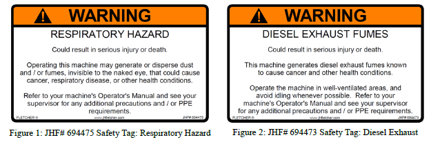 Diesel Exhaust and Other Respiratory Hazards 