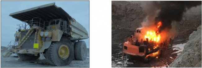 MSHA urges all mine operators and miners to be aware of fire hazards on surface mine equipment and to follow the safety practices