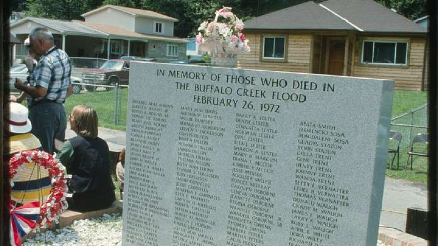 The community continues to honor and remember those lost during the Buffalo Creek mining disaster.